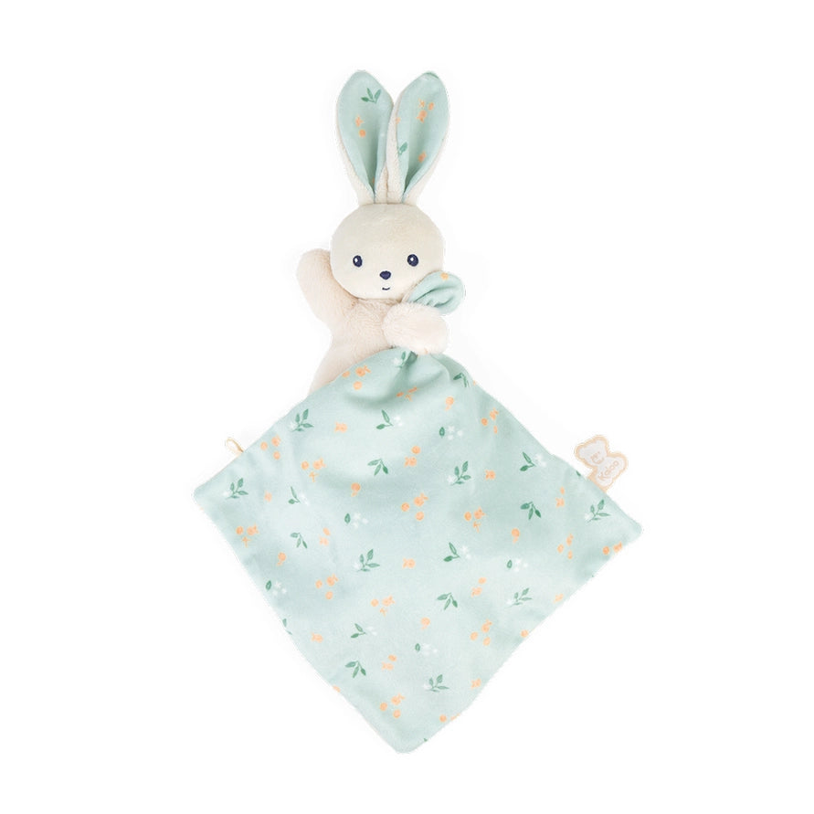 Doudou Rabbit Blankie Citrus Bouquet — Eco-Friendly Baby Comforter