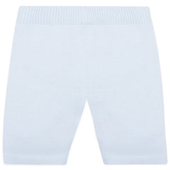 Jerry Baby Blue Boys Stripe Knit Top and Shorts Set