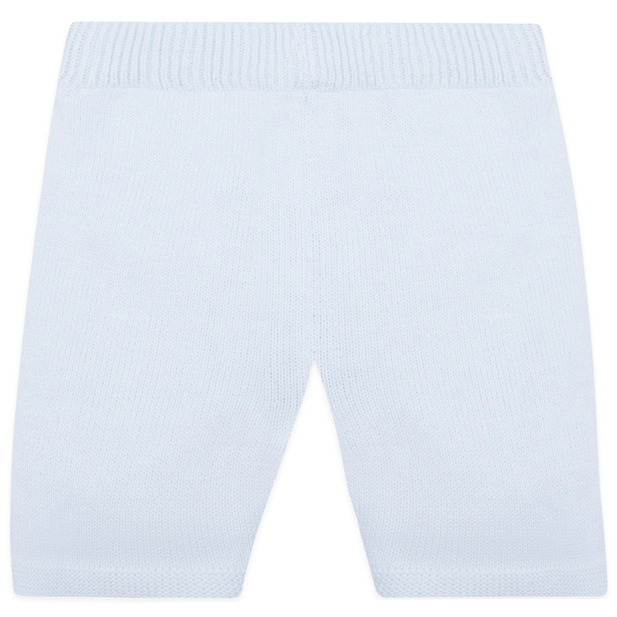 Jerry Baby Blue Boys Stripe Knit Top and Shorts Set