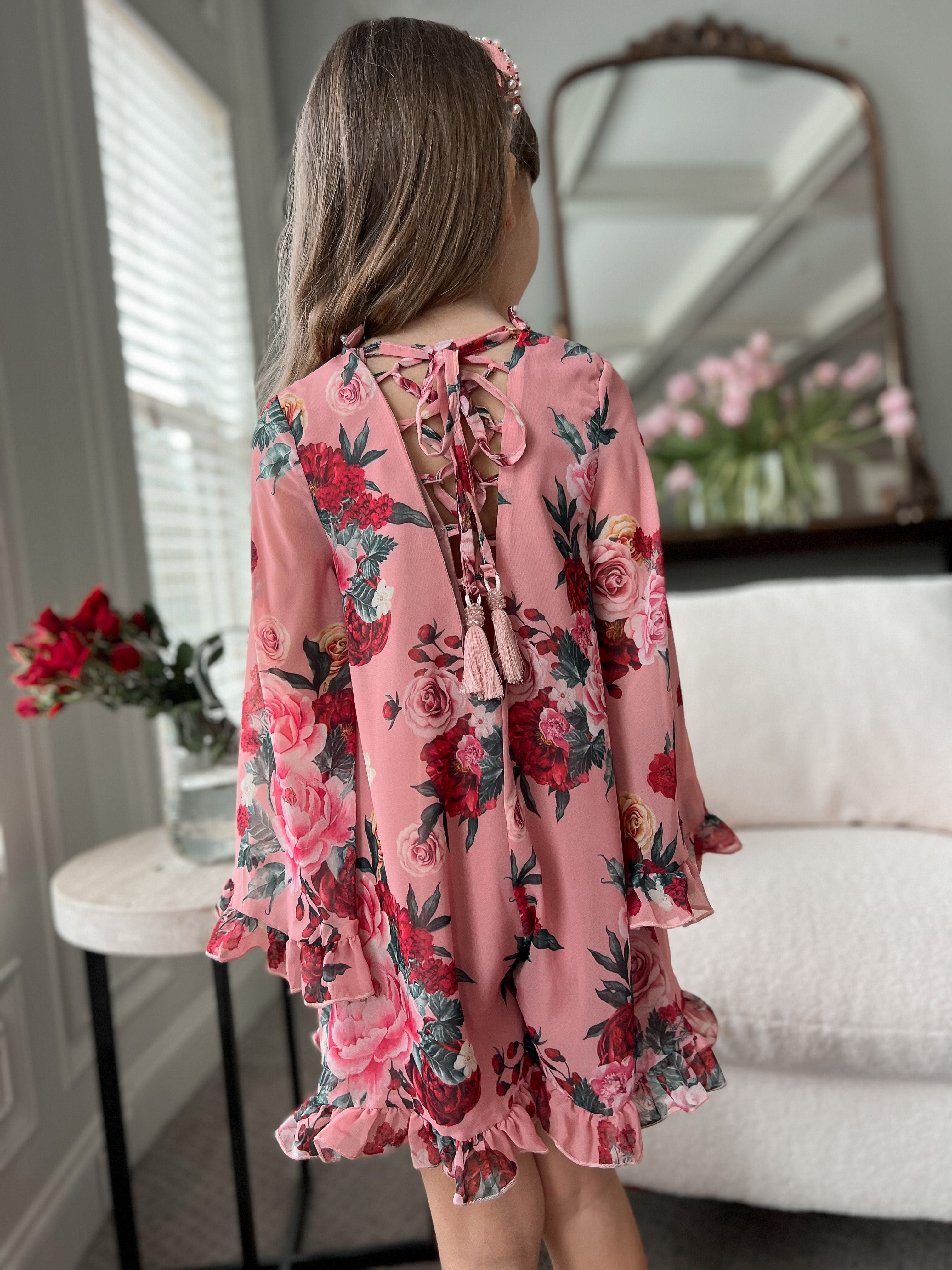 Flora Flower Print Jumpsuit