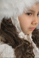 Ava Kids Fox Fur Hat - Petite Maison Kids