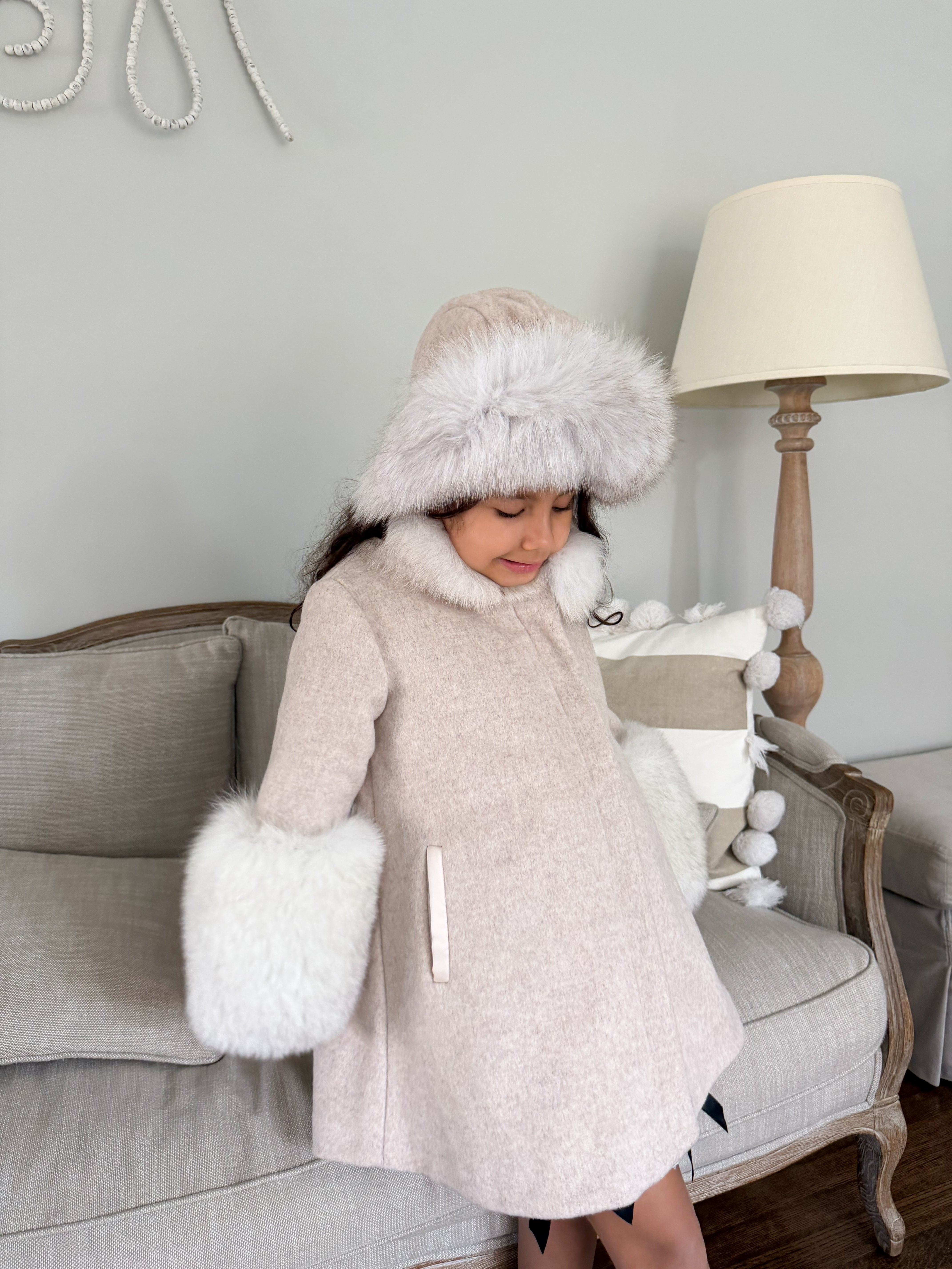 Karenina Kids' Fur Hat