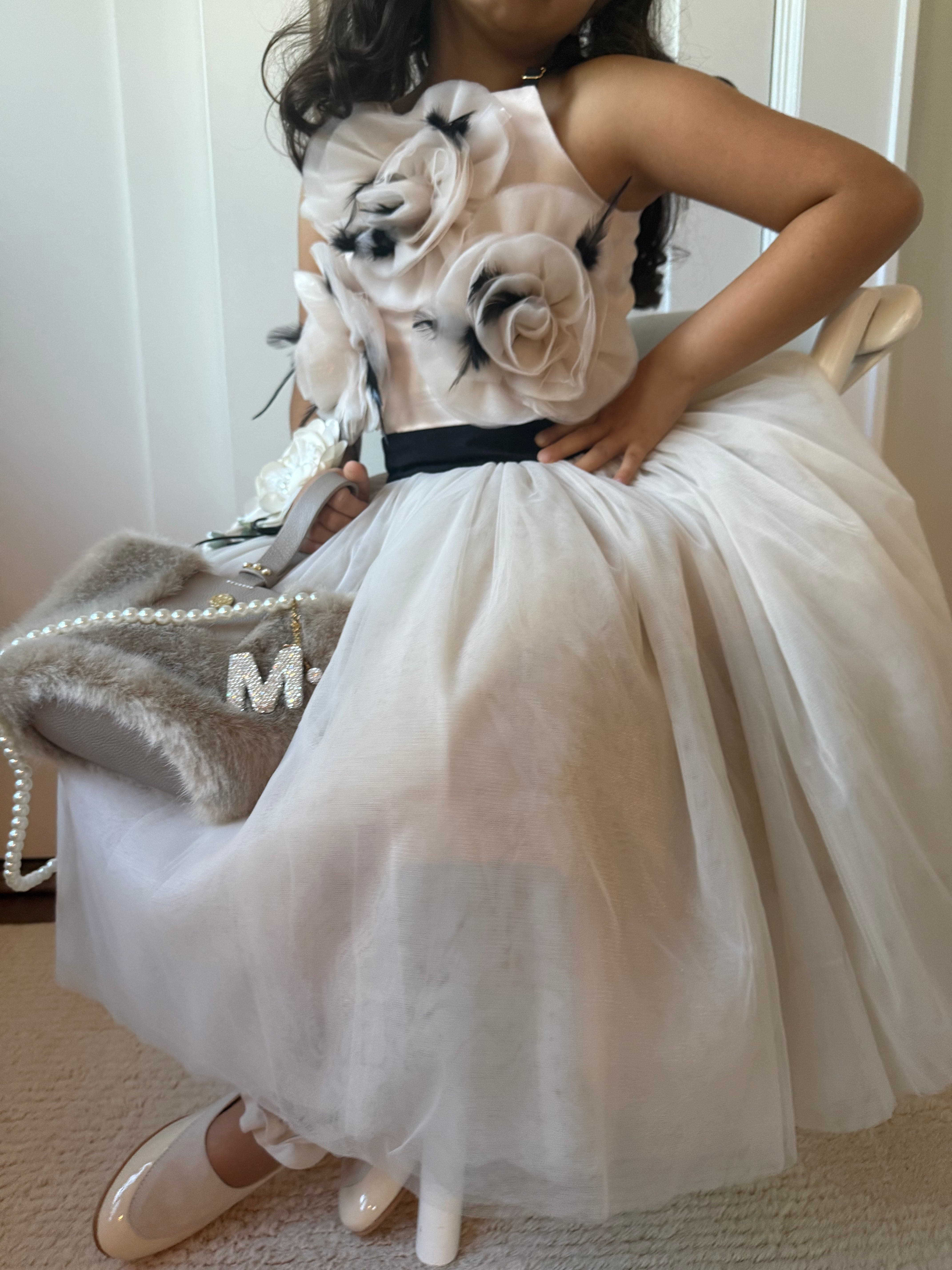Coco-Caramel Tulle Skirt