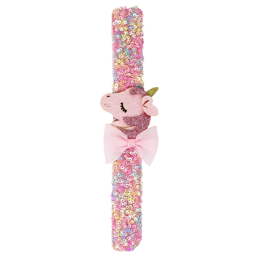 Unicorn Sequin Slap Bracelet for Girls