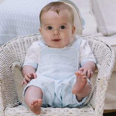 Jason Boys Baby Blue Cute Bibshort