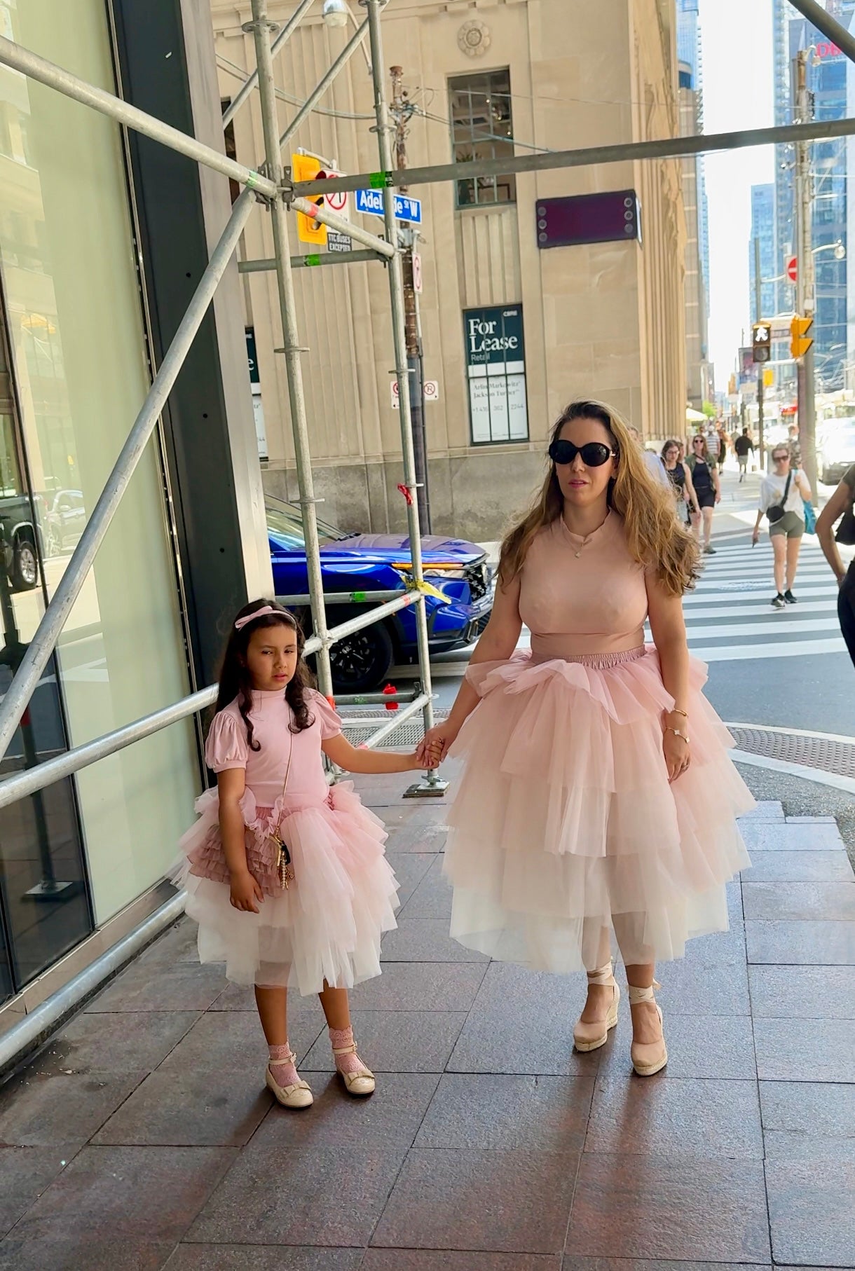 Pink Ombre Mom Tutu Skirt