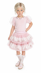 Harlow Pink Embroidered Top
