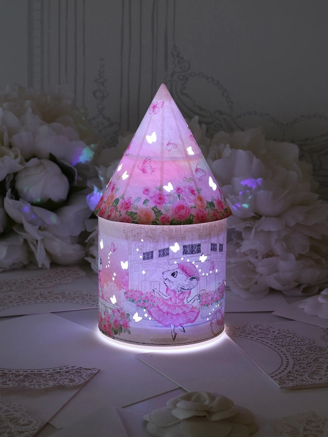Claris the Chicest Mouse in Paris Colour Changing Led Lantern