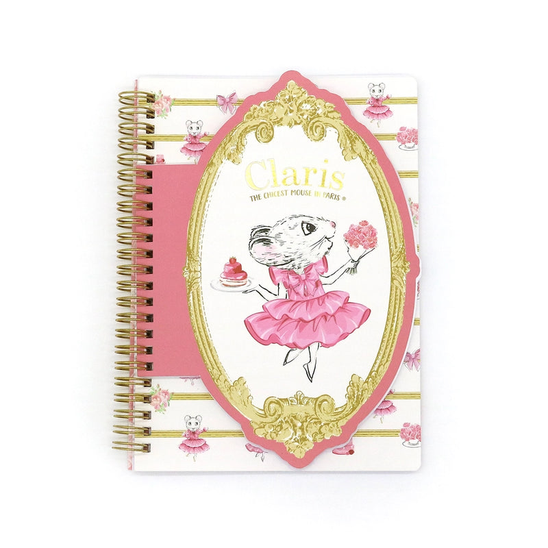 Claris the Chicest Mouse in Paris- Magnificent Mess Notebook