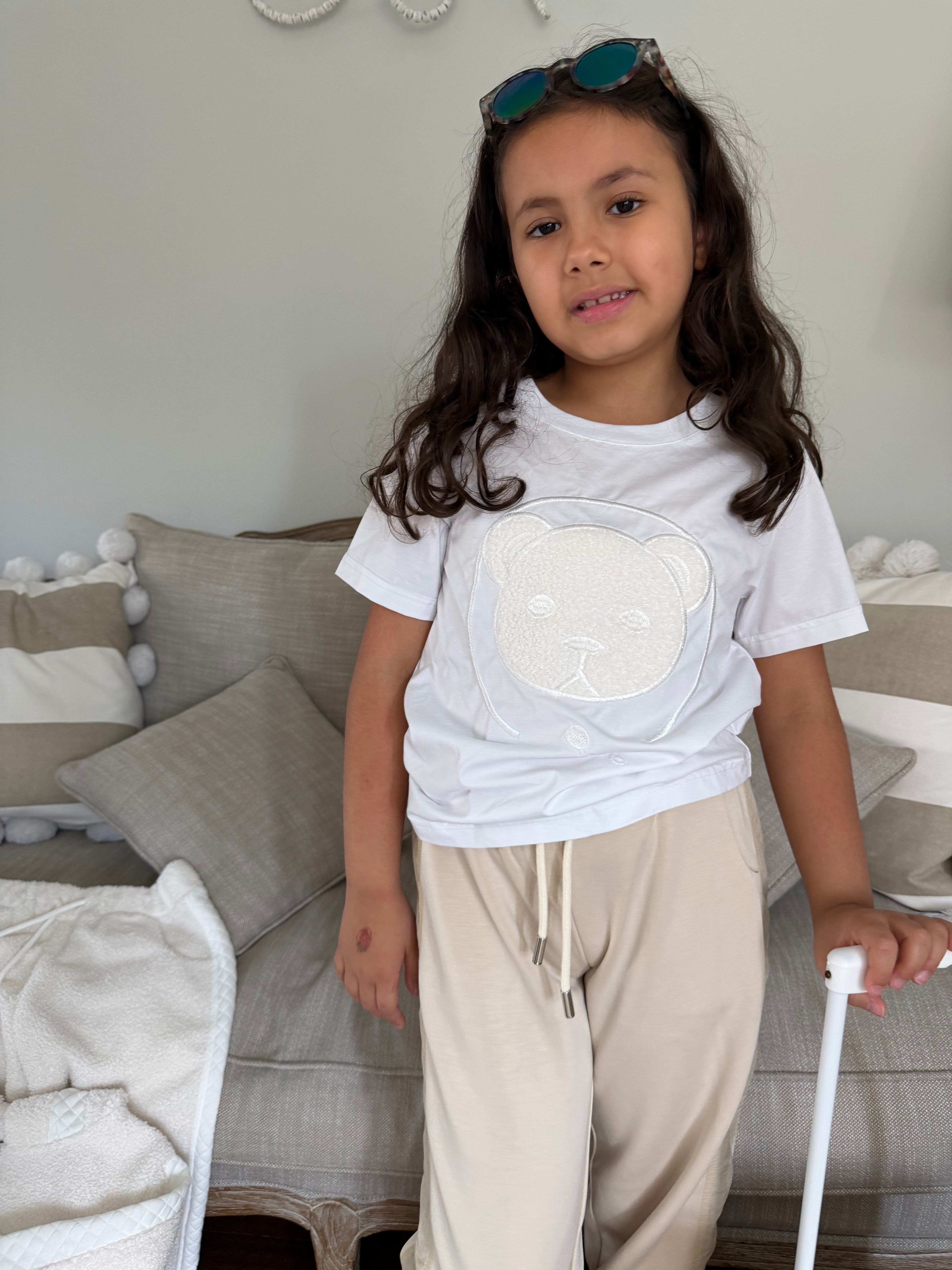 Pima Cotton Teddy T-Shirt