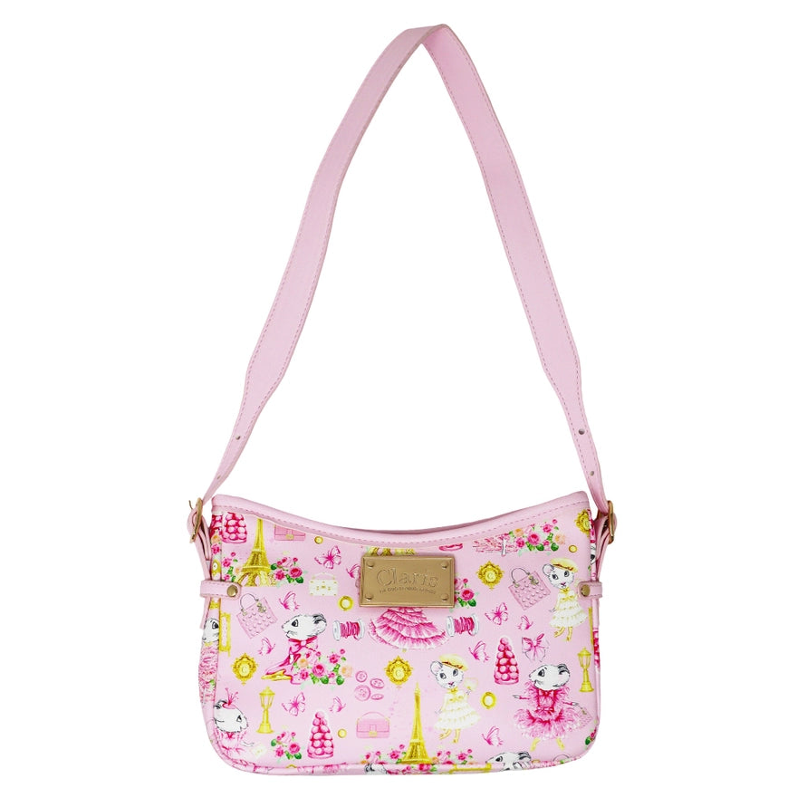 Claris the Chicest Mouse in Paris Fashion Shoulder Handbag