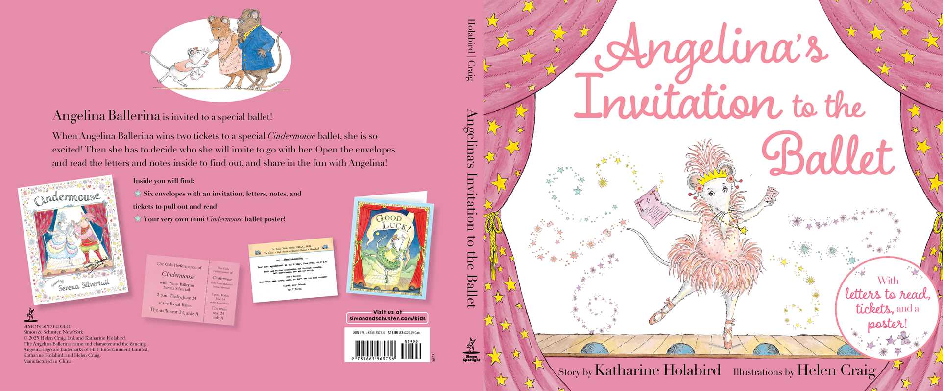 Angelina's Invitation To the Ballet Book