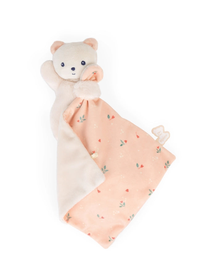 Comforting Blanket Bear in Peach by Janod