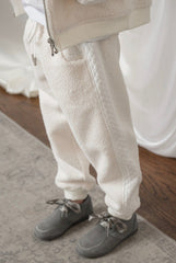 White Teddy Track Suit - Petite Maison Kids