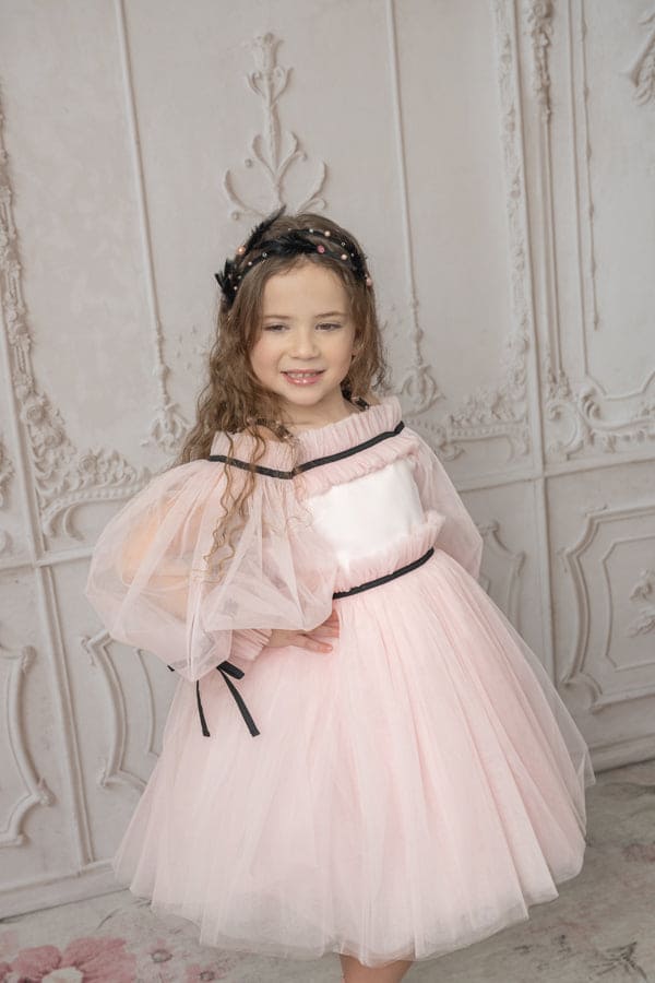 Coco-Pink Tulle Dress