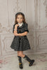 Orea Black and Silver Tweed Dress