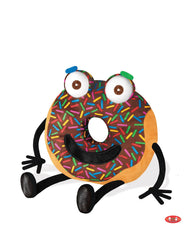 Arnie the Doughnut Soft Toy