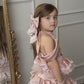 Pink Satin Ballerina Dress