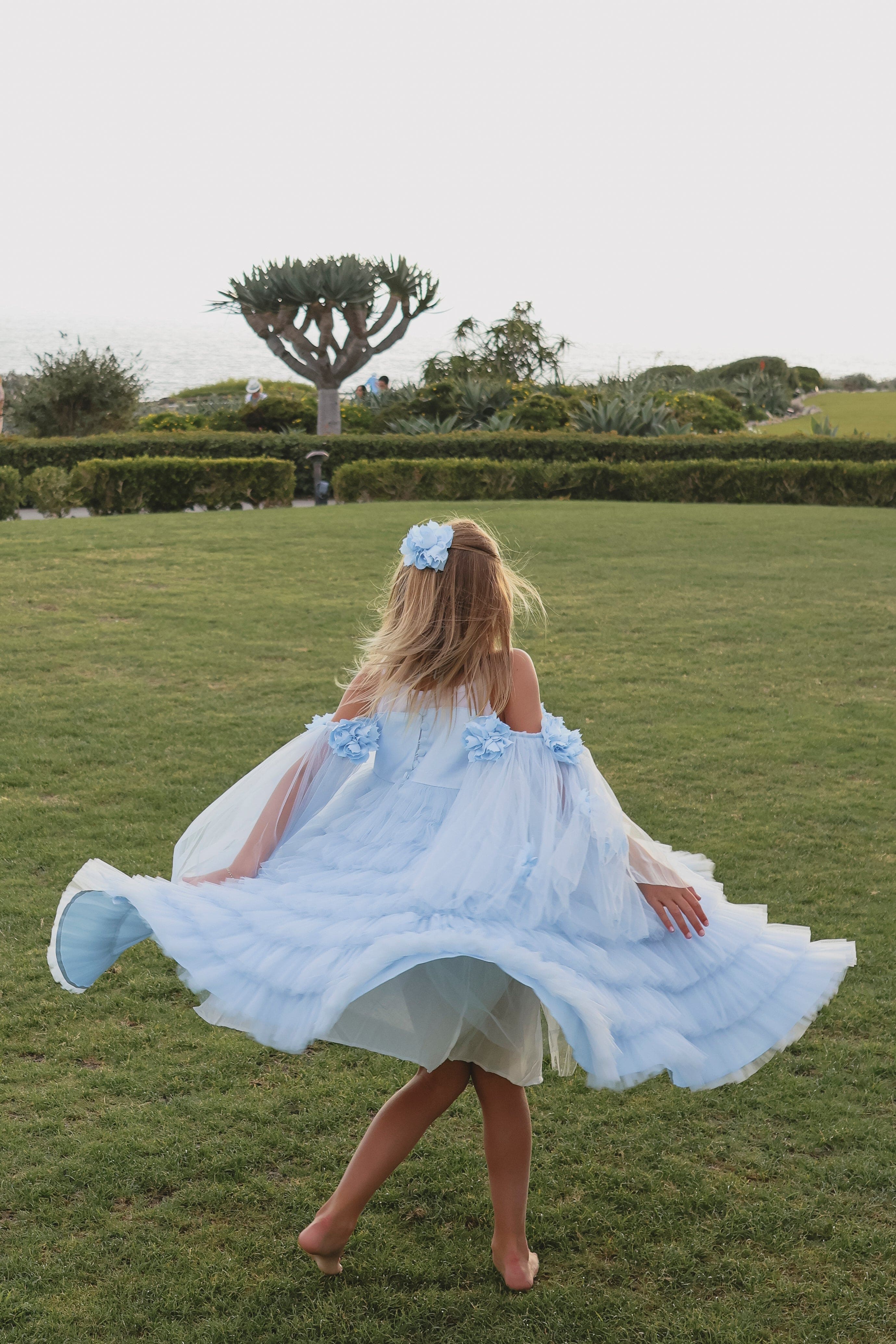 Alaska Baby Blue Tulle Dress
