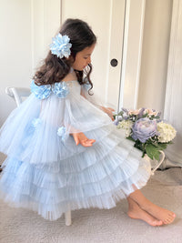 Alaska Baby Blue Tulle Dress