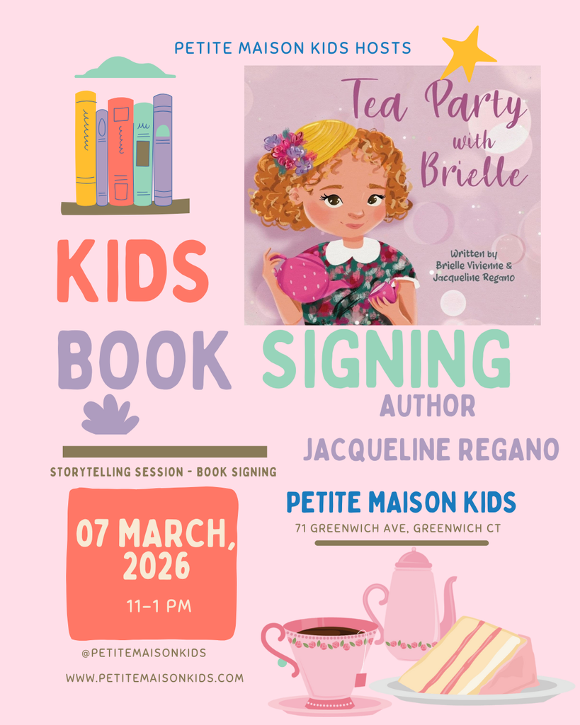 "Tea Party with Brielle" Storytelling Session with Author Jacqueline Regano - Petite Maison Kids