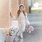 Melody Popsicle Cream Knit Top and Leggings Set