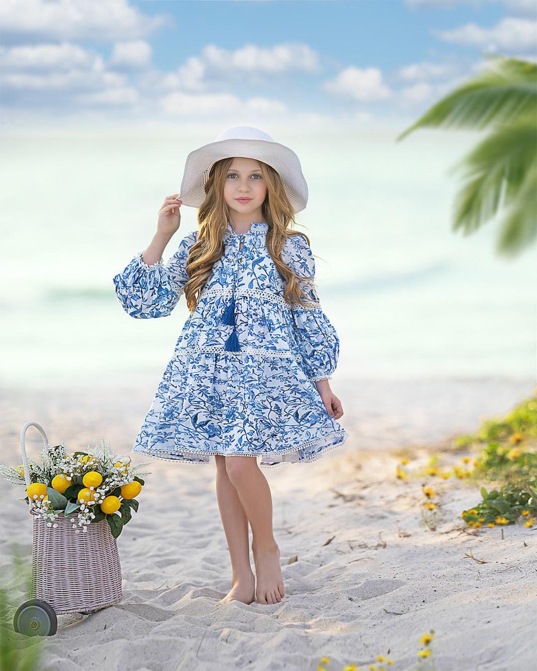 Jaylin Linen Dress - Petite Maison Kids