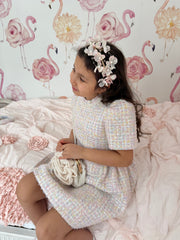 Cherry Blossom Flower Pearl Headband - Petite Maison Kids