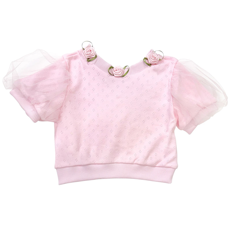 Harlow Pink Embroidered Top