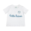 Petite Maison Navy Logo Pima Cotton T-Shirt