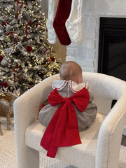 Georgina Tartan Print Girl Romper