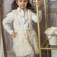 Ivanna Ivory Blouse and Skirt Set