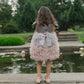 Mia Grey and Pink Ombré Tulle Dress