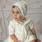 Helenus Ivory Velour Bonnet