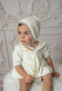 Helenus Ivory Velour Bonnet