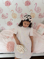 Cherry Blossom Flower Pearl Headband - Petite Maison Kids