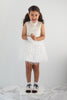 Eliza Ivory Feather Dress