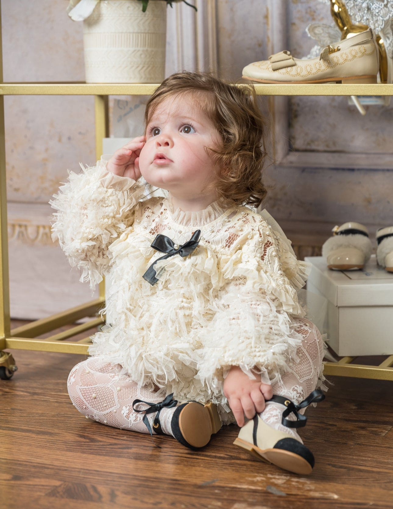 Ivanna Ivory Romper