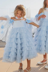 Alaska Baby Blue Tulle Dress