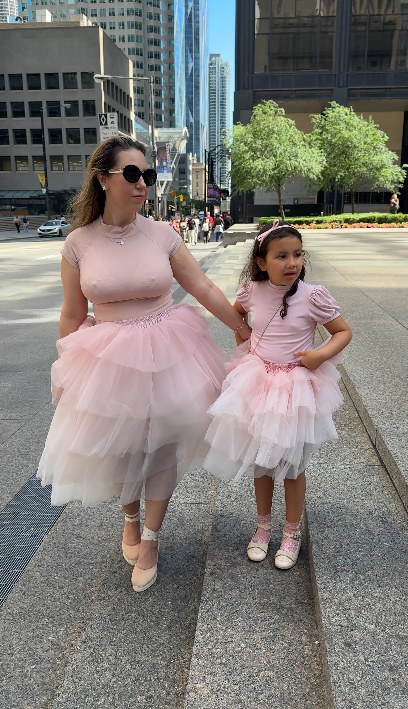 Pink Ombre Mom Tutu Skirt