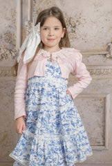 Harlow Pink Embroidered Cardigan