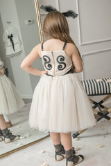 Coco-Caramel Tulle Skirt