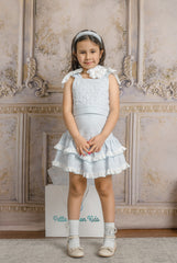 Charlotte Baby Blue Skirt and Top Set