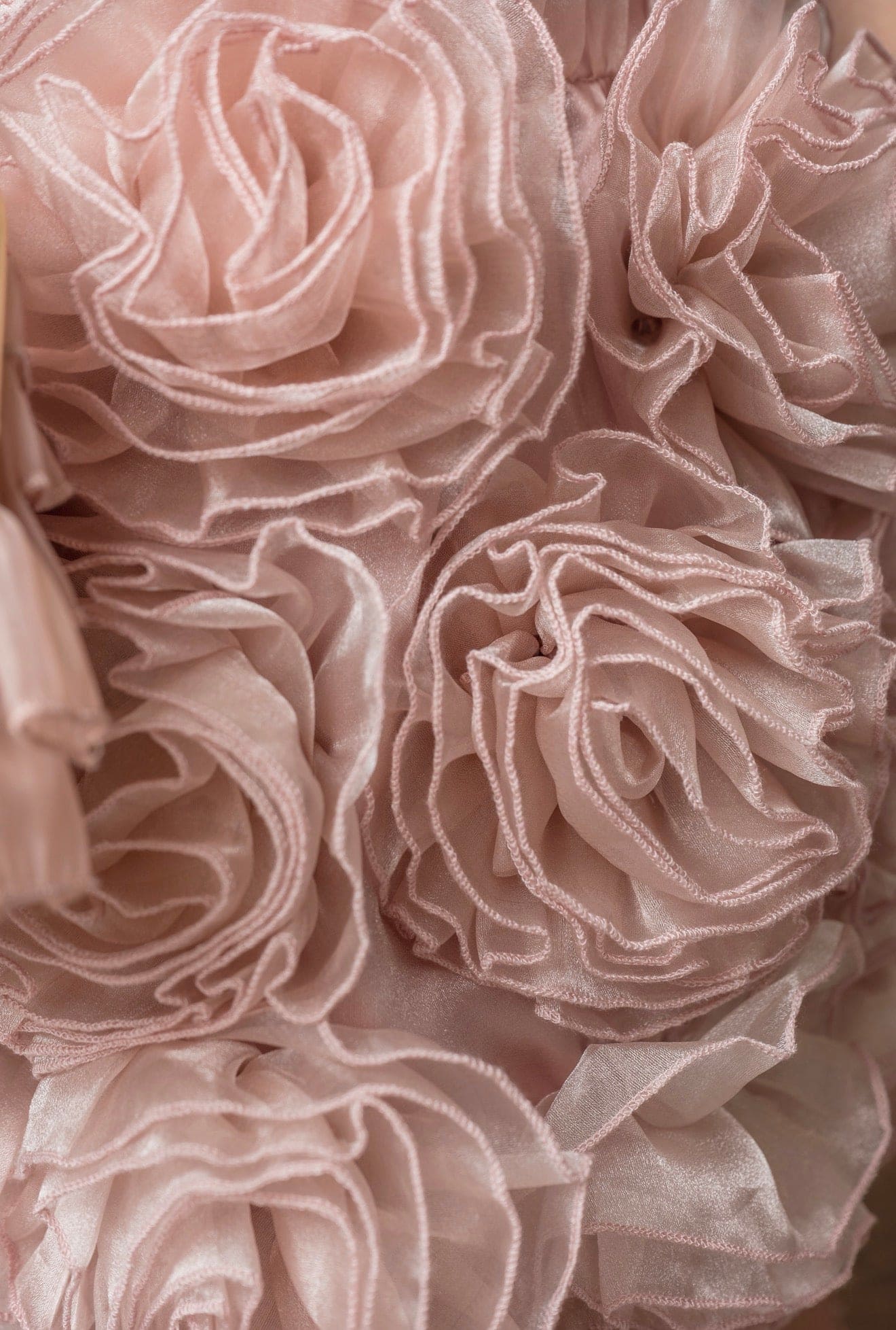 Vivian Dusty Pink Organza Skirt