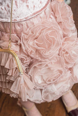 Vivian Dusty Pink Organza Skirt