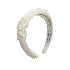 Ava Ivory Flower Headband