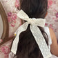 Herringbone Hair Scrunchie