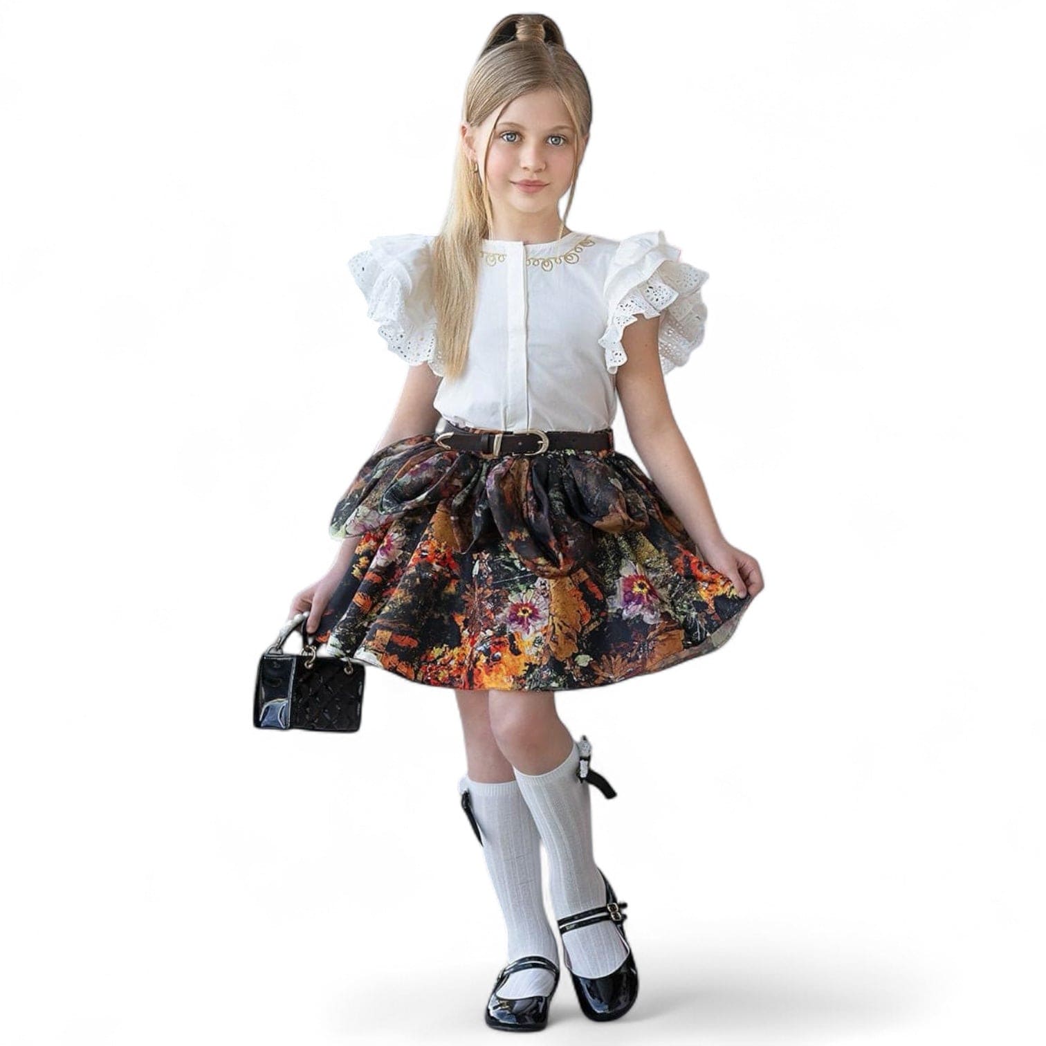 Alexis Blouse and Skirt Set