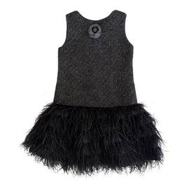 Black Swan Feather Dress