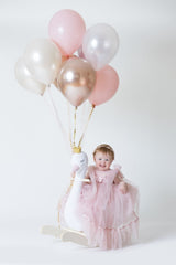 Camila Light Pink Tulle Gown